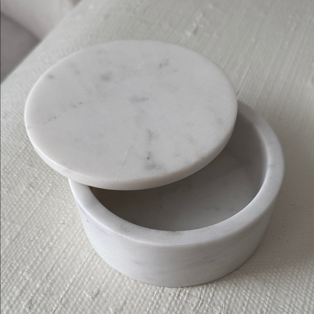 H&M White Marble Storage Box